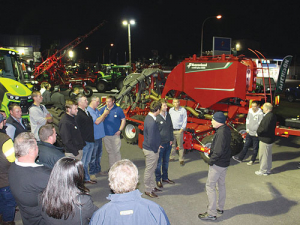 Attendees at Power Farming’s ‘Big Night Out’ held in Morrinsville recently.
