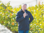 Wi Pere Horticulture general manager Wayne Hall was ecstatic about the turnout for its field day. Photo Credit: Alphapix