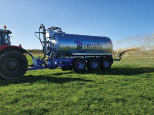 One of the best ways to spread effluent evenly across your farm is with a slurry tanker.