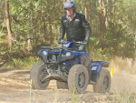 New quad works hard, rides easy